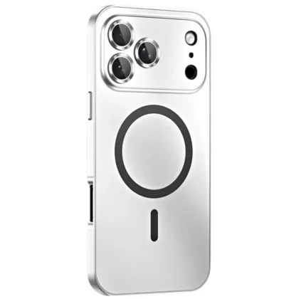 Чохол металевий Metal Magnetic Case with MagSafe для iPhone 17 Pro Чохол металевий Metal Magnetic Case with MagSafe для iPhone 17 Pro