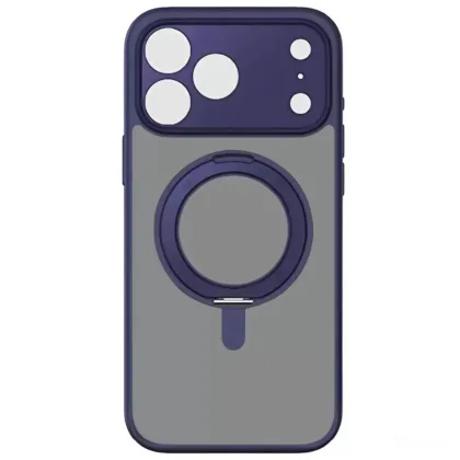 Чохол матовий з підставкою Momax CaseFORM Roller with MagSafe для iPhone 17 Pro Чохол матовий з підставкою Momax CaseFORM Roller with MagSafe для iPhone 17 Pro